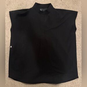 FIGS Black Rafaela Top - XXS